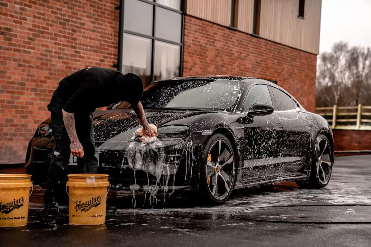 Foam wash detailing